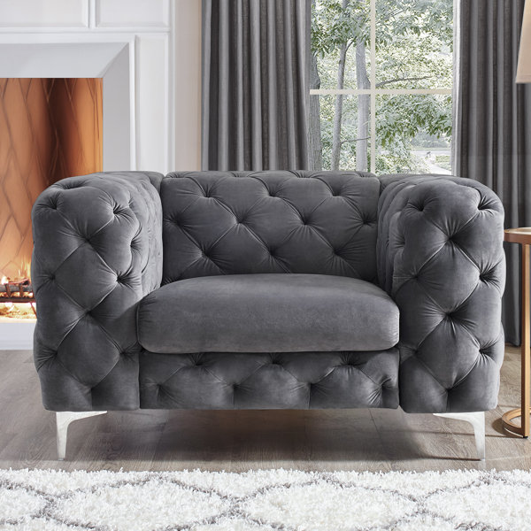 House of Hampton Kogan Accent Chesterfield Chair & Reviews Wayfair